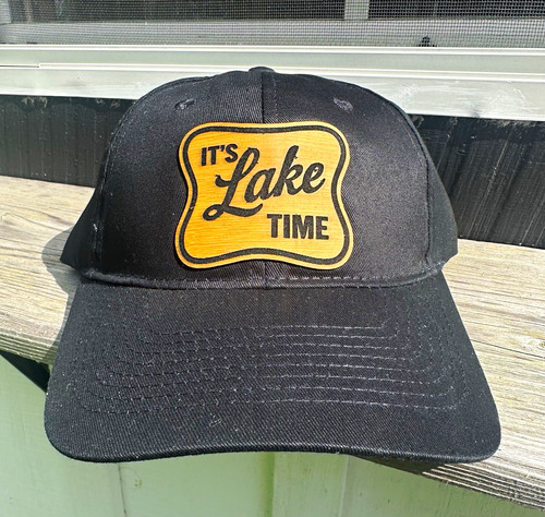 Lake time leather patch - leather,